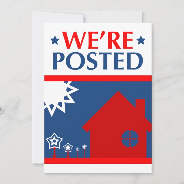 we're posted announcement : pop home (Front)