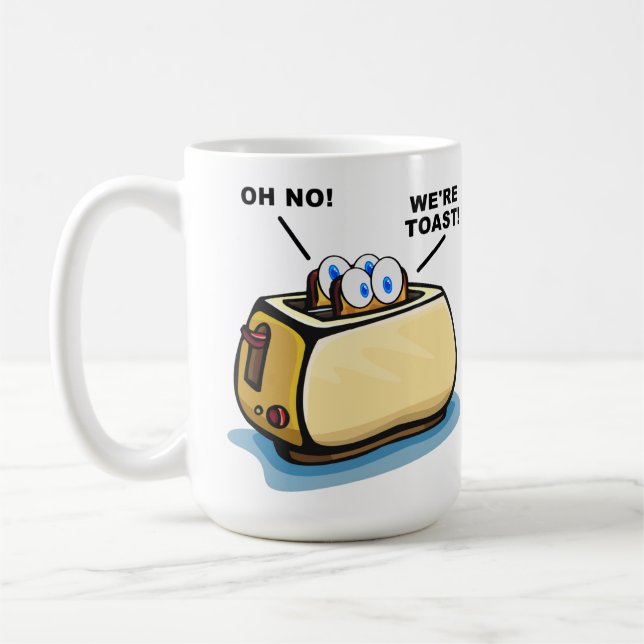 We're Toast Mug (Left)