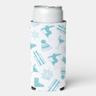 We're Up To Snow Good Bachelorette Seltzer Can Cooler
