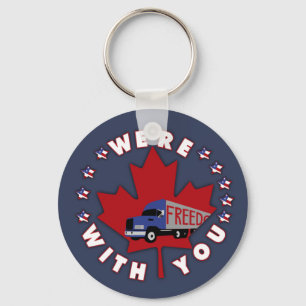 WE'RE WITH YOU KEYCHAIN