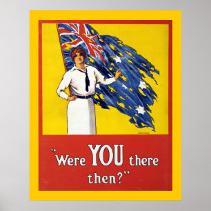 Were YOU There Then? (border) Poster