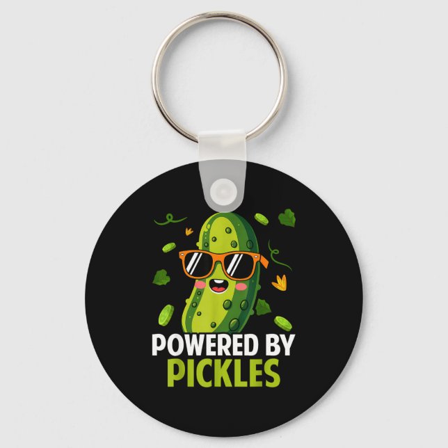 Wered By Ckles  Keychain (Front)