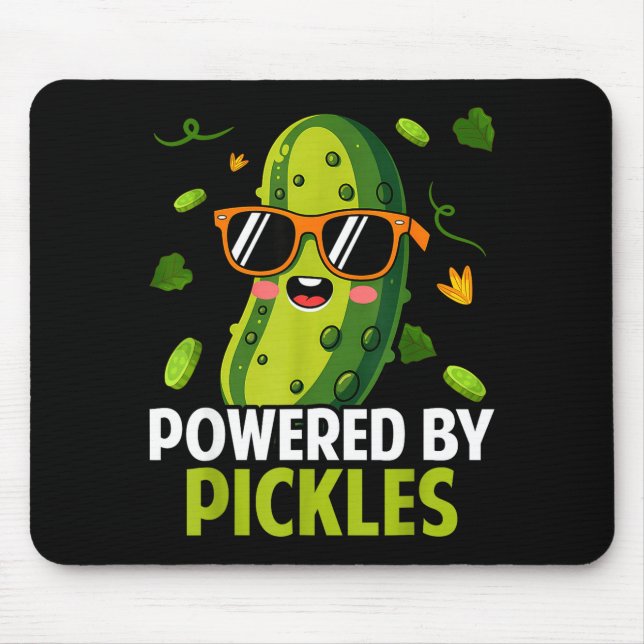 Wered By Ckles  Mouse Pad (Front)
