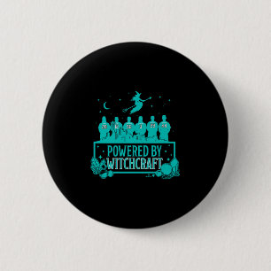 Wered By Witchcraft - Seattle Baseball Premium  2 Inch Round Button