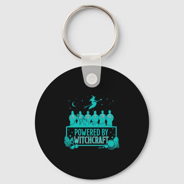 Wered By Witchcraft - Seattle Baseball Premium  Keychain (Front)