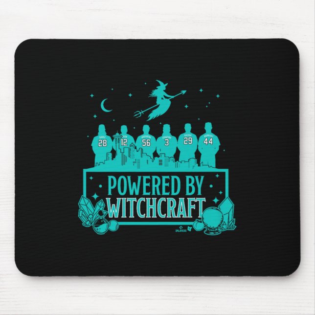 Wered By Witchcraft - Seattle Baseball Premium  Mouse Pad (Front)
