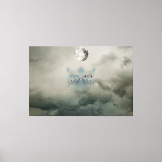 Werekitties Canvas Print (Front)