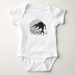 Wererat: Beware of the Full Moon Baby Bodysuit