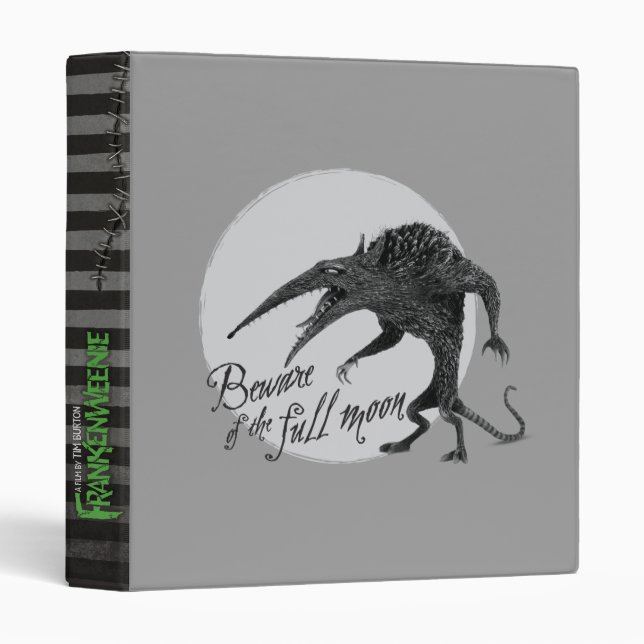 Wererat: Beware of the Full Moon Binder (Front/Spine)