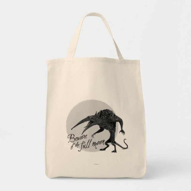 Wererat: Beware of the Full Moon Tote Bag (Front)