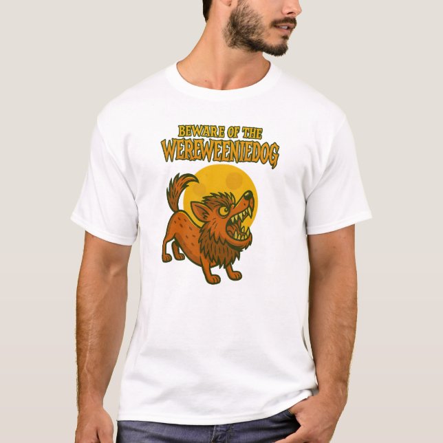 Wereweeniedog Halloween T-Shirt (Front)