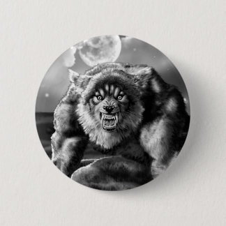 werewolf 2 inch round button