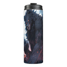 Werewolf Anime style artwork Tumbler