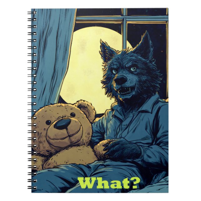 Werewolf Baby! Notebook (Front)