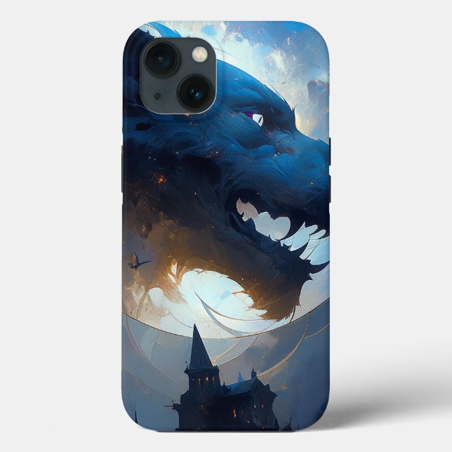 Werewolf Dark Fantasy Horror Case-Mate iPhone Case (Back)