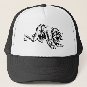 Werewolf Eating Baby Trucker Hat
