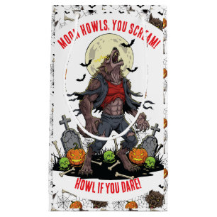 🐺 Werewolf Halloween Gift Bag 🎃💀