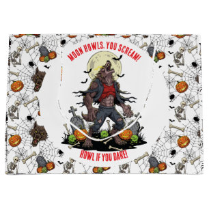 🐺 Werewolf Halloween Gift Bag 🎃💀