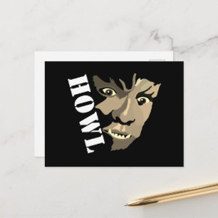 Werewolf, Howl Postcard