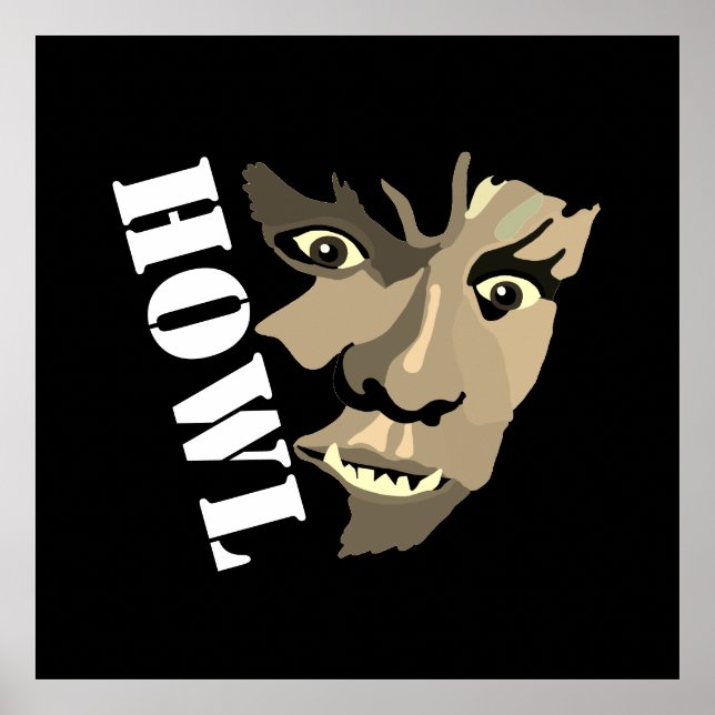 Werewolf, Howl Poster (Front)