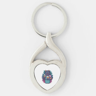 Werewolf Ice Cream Stand Keychain