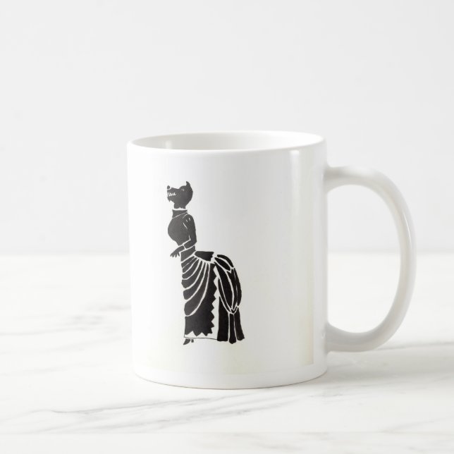 Werewolf In A Fancy Dress Coffee Mug (Right)