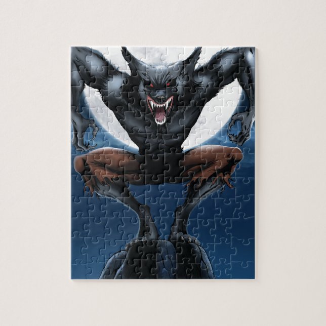 Werewolf Jigsaw Puzzle (Vertical)