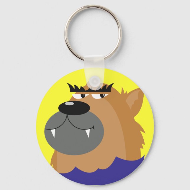 Werewolf Keychain (Front)