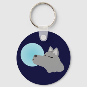 Werewolf Moon Keychain