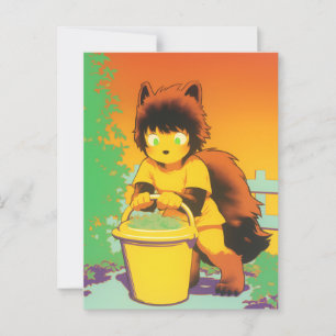 Werewolf Postcard