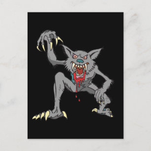 Werewolf Postcard