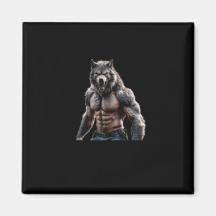 Werewolf Proof That Size Does Sticker  Magnet