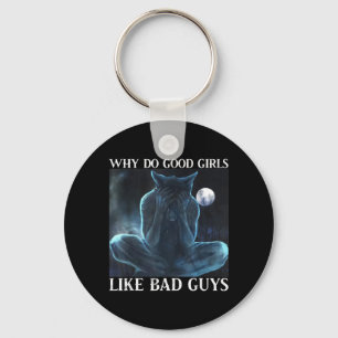 Werewolf Ripping Meme Alpha Wolf Werewolf Me Keychain