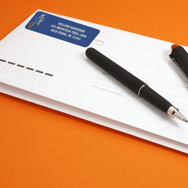 Werewolf Skeleton on BMX Bike Return Address (Créateur téléchargé)