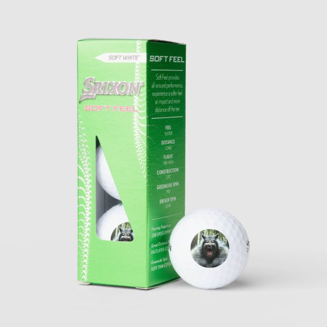 Werewolf Srixon Soft Feel golf balls 3 pk (Packaging)