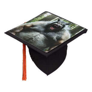 Werewolf Who Ate The Whole Village graduation cap