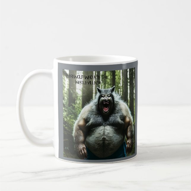 Werewolf Who Ate The Whole Village w title mug (Left)
