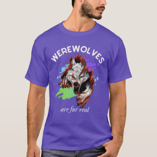 Werewolves Are Fur Real boy T-Shirt