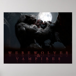 Werewolves & Vampires - Dominion Poster