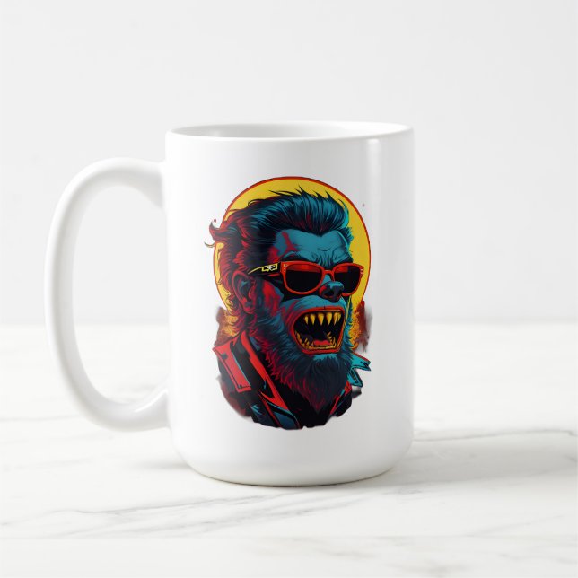 Werewolves Zombie Coffee Mug (Left)