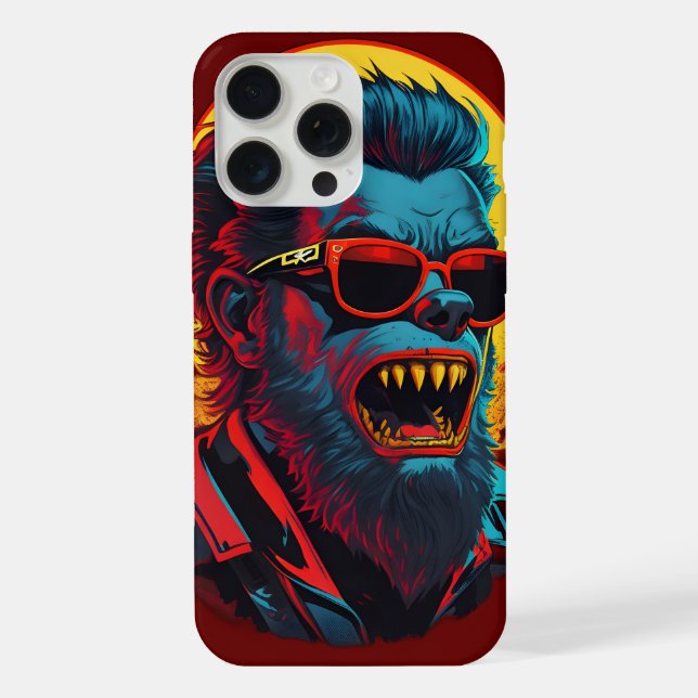 Werewolves Zombie iPhone Case (Back)