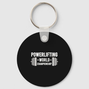 Werlifter Motivational Gym Werlifting World Chamon Keychain
