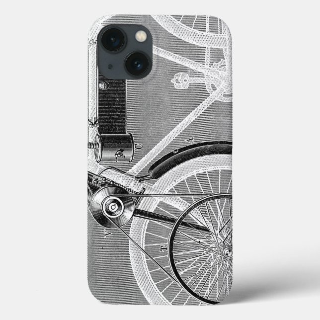 Werner Motorcycle, 1898 Case-Mate iPhone Case (Back)