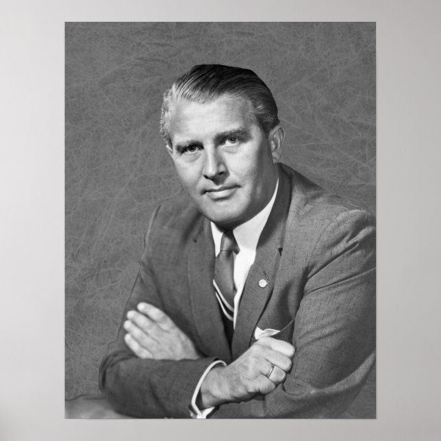 Wernher von Braun Poster (Front)