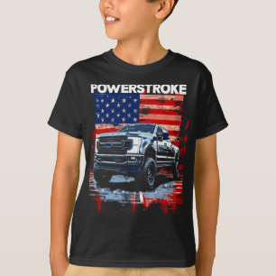 Werstroke Single Cab Truck American Flag New Body  T-Shirt