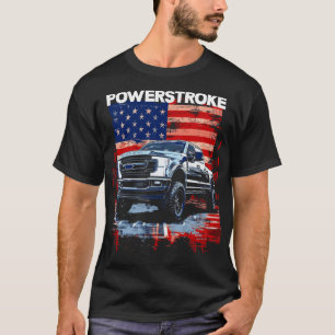 Werstroke Single Cab Truck American Flag New Body  T-Shirt