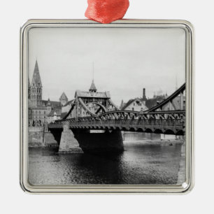 Weser Bridge, Bremen, c.1910 Metal Ornament