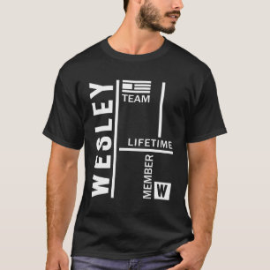 Wesley Personalized Name Birthday Gift T-Shirt