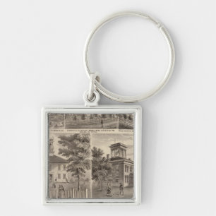Wesleyan Methodist Seminary, Wasioja, Minnesota Keychain