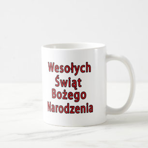 Wesolych Swiat Bozego Narodzenia Coffee Mug